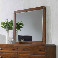 Coaster Furniture 205134 Robyn Rectangular Mirror Dark Walnut